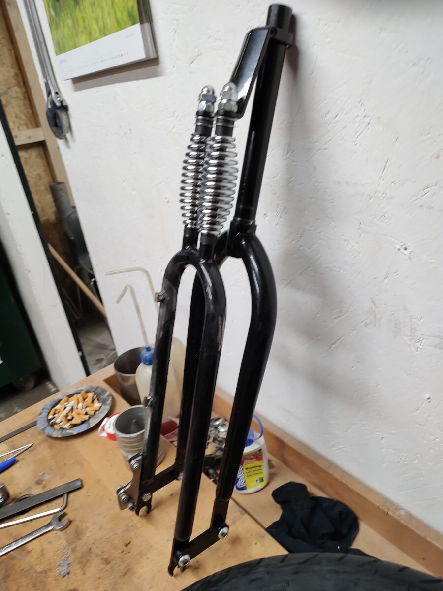 Projekt Springergabel | Puch Maxi N